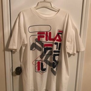 Fila brand white men’s T-Shirt